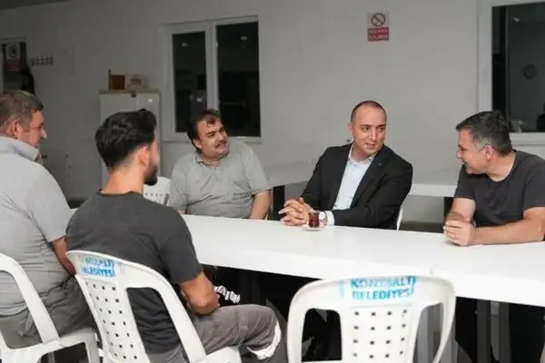Başkan Kotan’dan akşam vardiyasındaki personele ziyaret