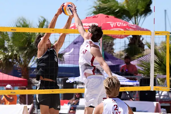 İzmir’de U18 Avrupa Plaj Voleybolu Şampiyonası başladı