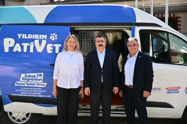 Yıldırım Belediyesi'nin PatiVet aracı bin 222 sahipsiz hayvana ulaştı