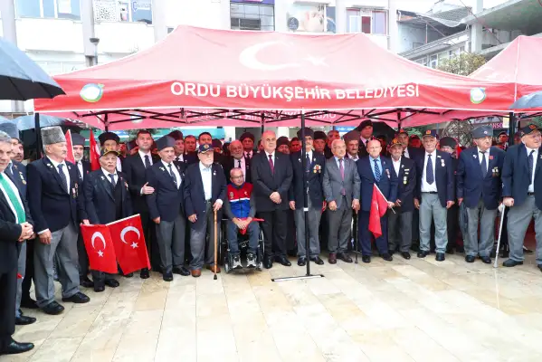 Ordu’da 19 Eylül Gaziler Günü anma programı başladı