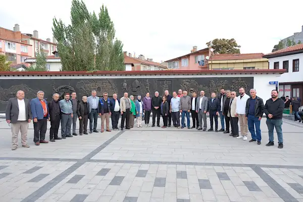 Çorum’da tarihi Dar Arasta’da üzüm hasadı yapıldı