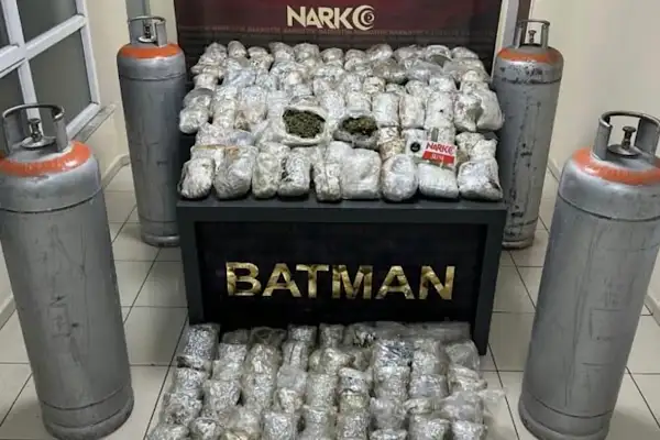 Batman'da 87 kilo 500 gram skunk ele geçirildi