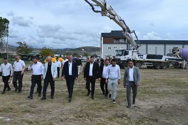 Karacabey’de 100 milyon TL’lik spor yatırımında çalışmalar başladı