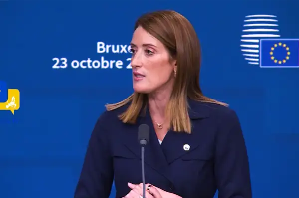 Metsola: Ukrayna'nın kararlılıkla yanında durmaya devam edeceğiz
