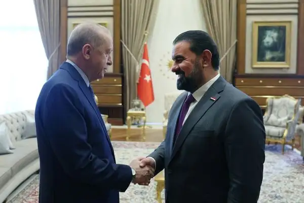 Cumhurbaşkanı Erdoğan, Halbusi’yi kabul etti