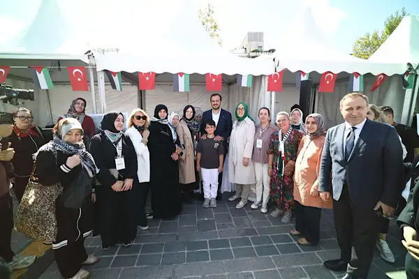 AK Parti İstanbul İl Kadın Kolları’nın Gazze için düzenlediği hayır çarşısı sona erdi