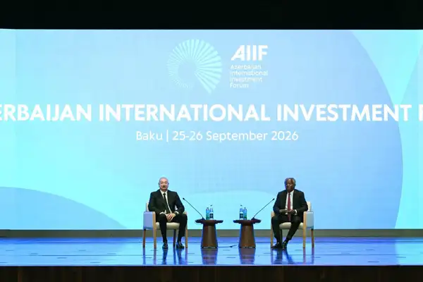Aliyev, 2. Azerbaycan Uluslararası Yatırım Forumu’na katıldı