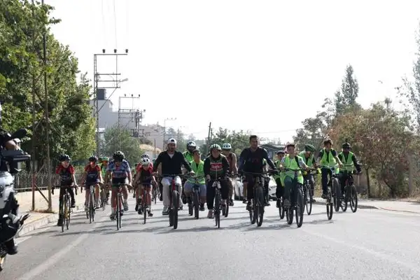 Konya’da Avrupa Hareketlilik Haftası kapsamında bisiklet turu