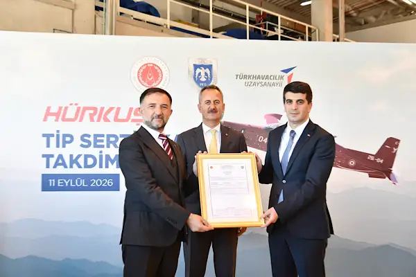 HÜRKUŞ-2’ye Askeri Tip Sertifikası verildi