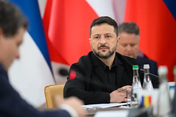 Zelenski, ABD’deki Ukrayna toplumu temsilcileriyle görüştü