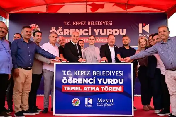 Kepez’de Kız Öğrenci Yurdu’nun temeli atıldı