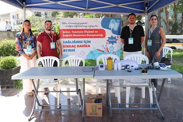 Halk Sağlığı Haftası kapsamında ücretsiz sağlık taraması yapıldı