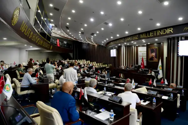 Malatya Büyükşehir Belediye Meclisi eylül ayı toplantıları sona erdi