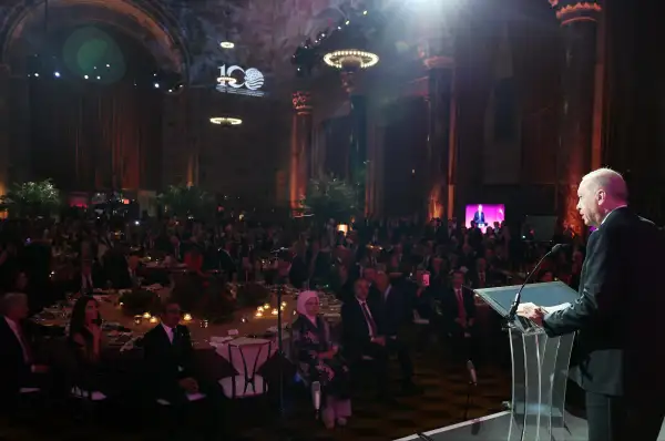 Erdoğan, “100 Yıllık Dostluk: Türkiye-Amerika Birleşik Devletleri” etkinliğine katıldı
