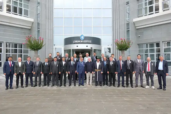 Çorum’da Yılın Ahisi Yüksel Yılmaz’dan Başkan Aşgın’a ziyaret