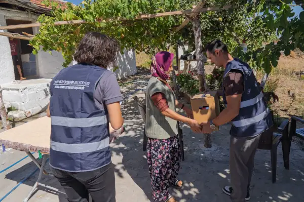 İzmir’de sosyal destek için kırsalda saha taraması başlatıldı