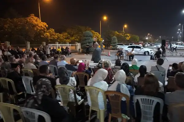 Kayseri’de hobi bahçesi sakinleri müzik şenliğinde buluştu
