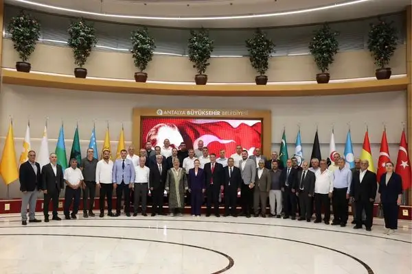 Başkan Vekili Özdemir, Ahi temsilcilerini ağırladı