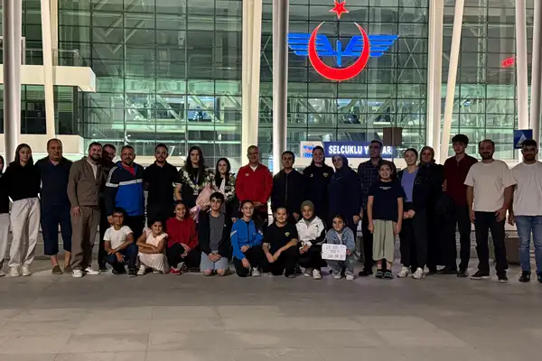 Sinem Oruç, Avrupa ikincisi olarak Konya’ya döndü