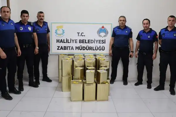 Haliliye’de 875 kilo sade yağa el konuldu