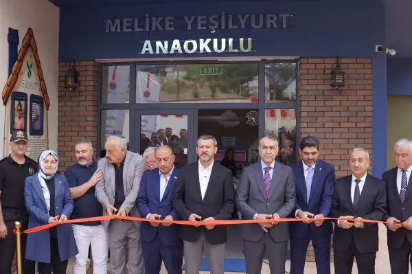 Melike Yeşilyurt Anaokulu, yeni eğitim yılında hizmete açıldı
