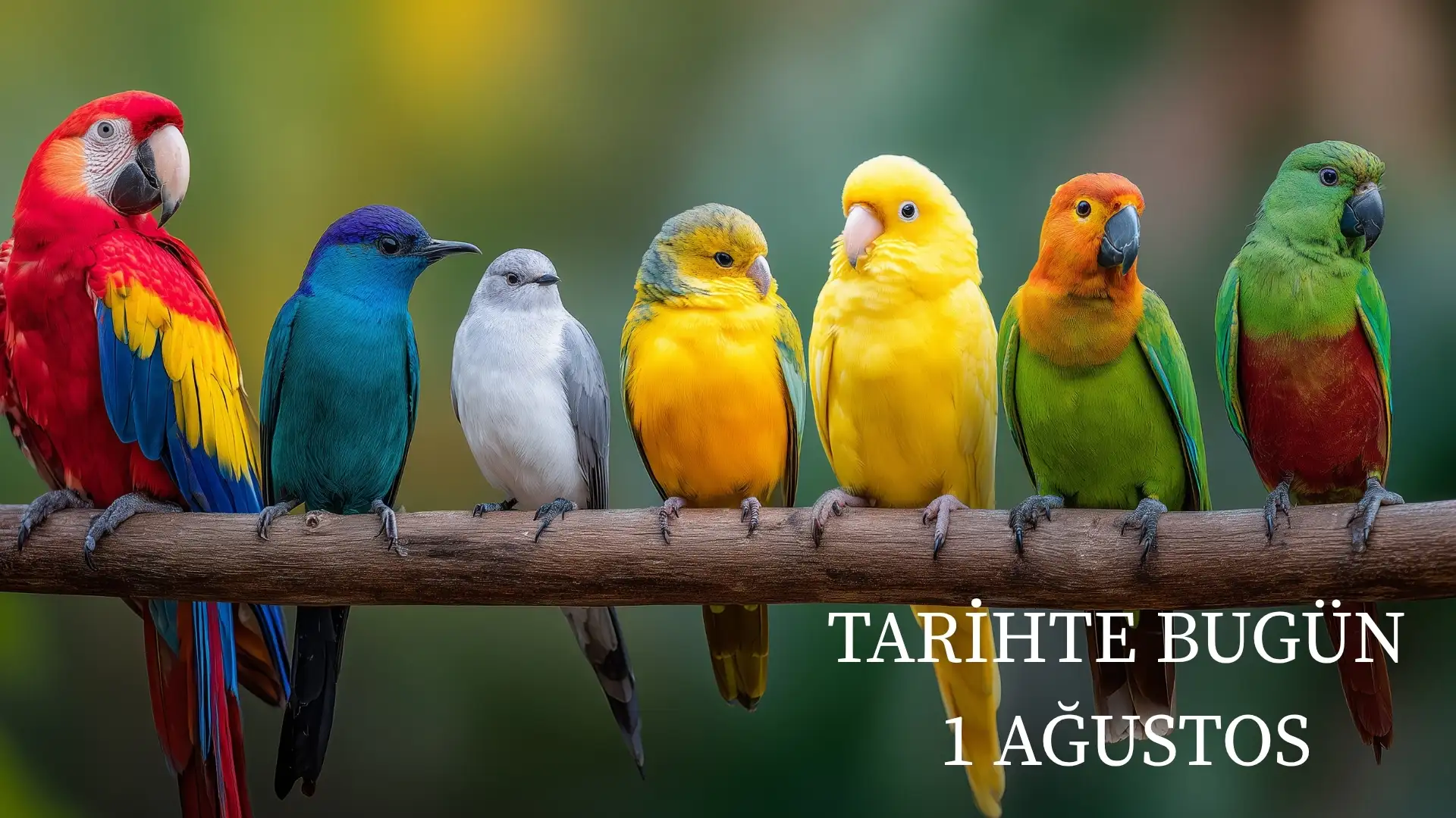 TARİHTE BUGÜN KÖŞESİ  1 AĞUSTOSTA TARİHTE NELER OLDU?