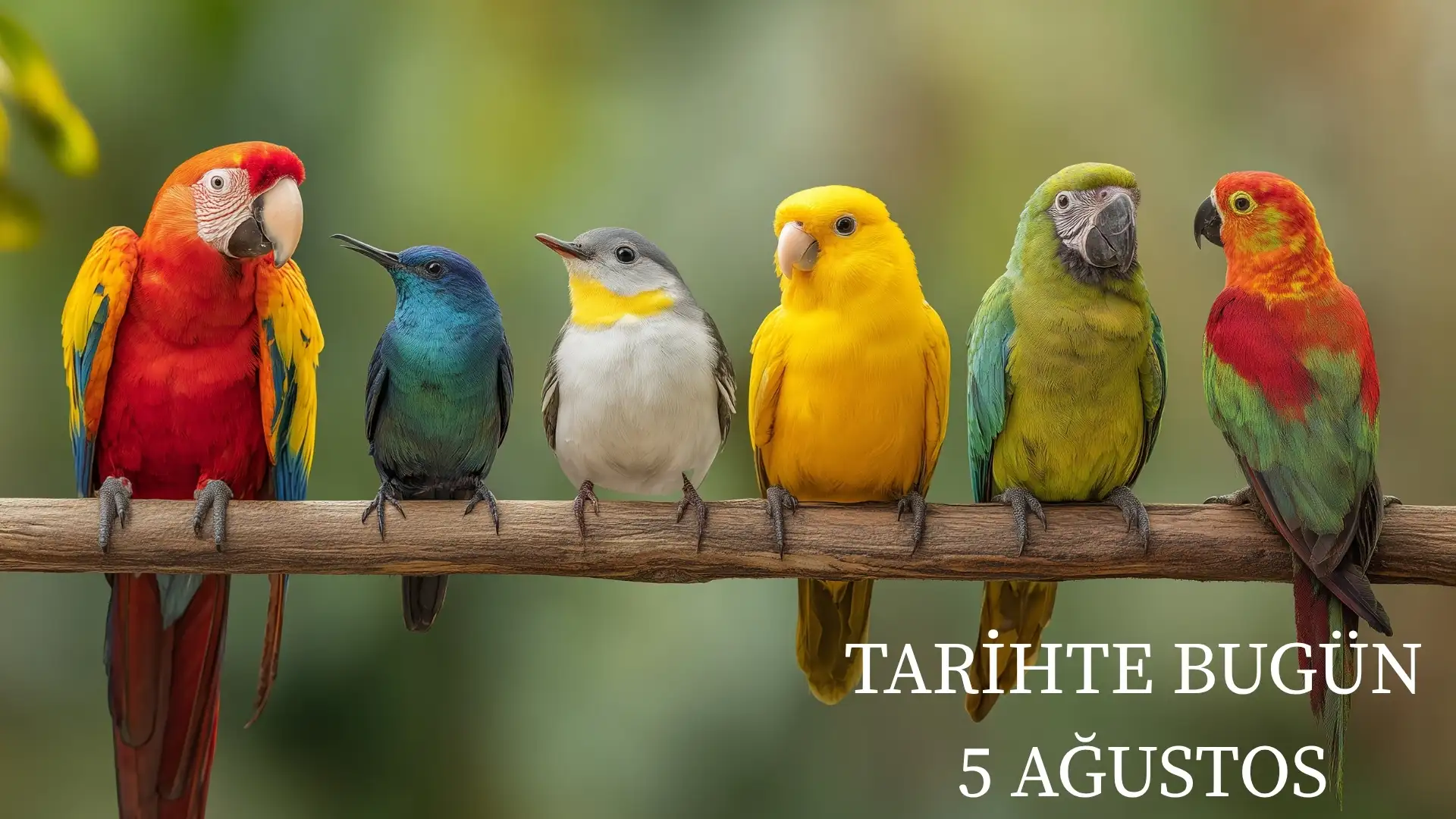 TARİHTE BUGÜN KÖŞESİ 5 AĞUSTOSTA TARİHTE NELER OLDU?