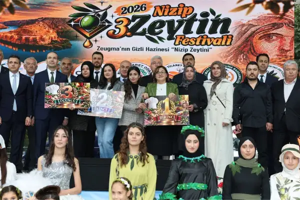 Gaziantep'te 3. Nizip Zeytin Festivali başladı