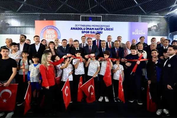 Aslan: Yeni spor salonları açmaya, okullarımızın imkanlarını geliştirmeye devam edeceğiz