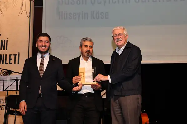  Nilüfer’de Mehmet H. Doğan Ödülü Hüseyin Köse’ye verildi