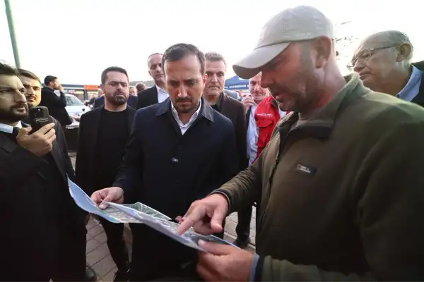 AK Parti İstanbul İl Başkanı Özdemir'den Şile'deki sel bölgesine inceleme
