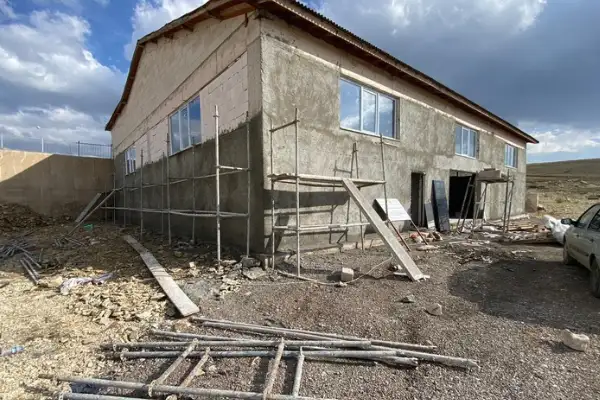 Bayburt’ta bakliyat paketleme tesisi yapımı sürüyor