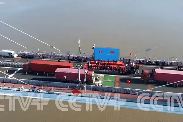 Çin-Kuzey Kore Yalu Nehri Köprüsü yük taşımacılığına açıldı