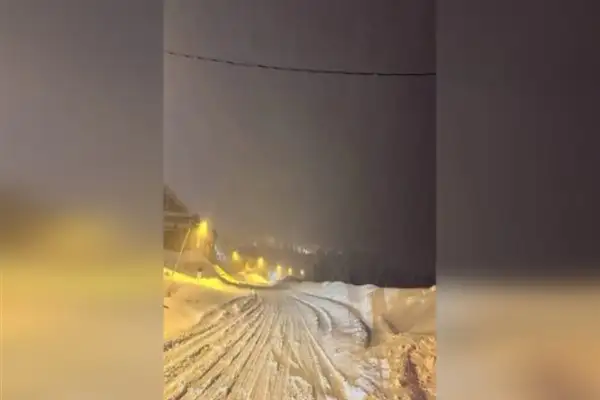 Uludağ’da yılın ilk kar yağışı başladı