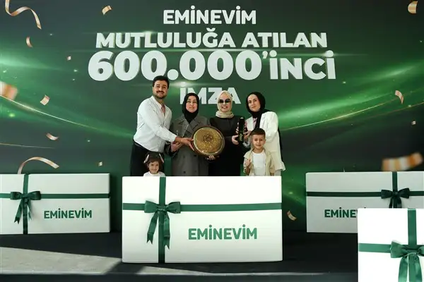 Eminevim’den 600 bininci teslimatla tarihi rekor  