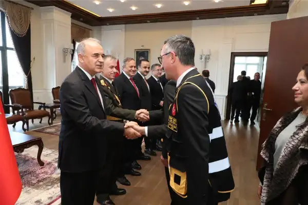 Vali Erol, Cumhuriyet Bayramı tebrikat törenine katıldı