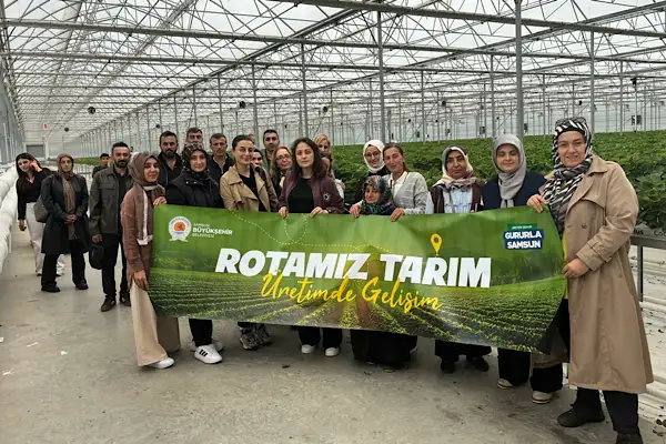 Samsun’da üreticiler farklı tarımsal üretim modellerini yerinde inceliyor