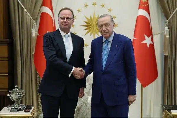 Cumhurbaşkanı Erdoğan, Hollanda Büyükelçisi Dorhout’u kabul etti