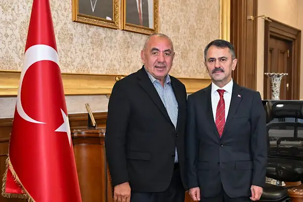 Hüsnü Öncül, Kocaeli Valisi Aktaş'ı ziyaret etti