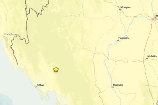 Myanmar'da deprem