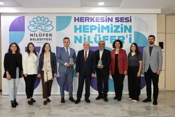 Nilüfer Belediyesine sürdürülebilirlik projeleriyle iki ödül