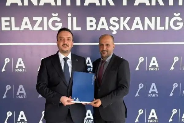 Anahtar Parti Baskil İlçe Başkanlığına İhsan İdikut atandı