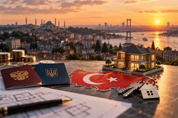 Savaşın tarafları, Türkiye'de aynı konut pazarında buluştu