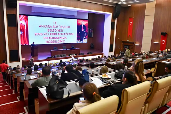 Ankara’da özel ve üniversite hastanelerine tıbbi atık yönetimi eğitimi verildi