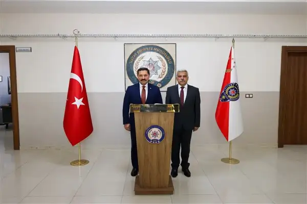 Vali Masatlı’dan Emniyet Müdürü Özen’e ziyaret