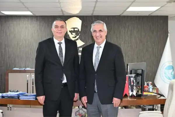 Belediye Başkan Şimşek, MASKİ Genel Müdürü Kılıç’ı ziyaret etti