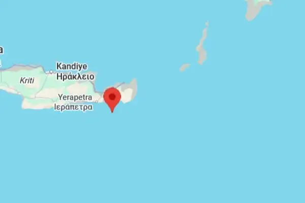 Girit Adası'nda deprem