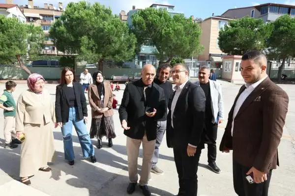 Başkan Gökçe’den okullara ziyaret