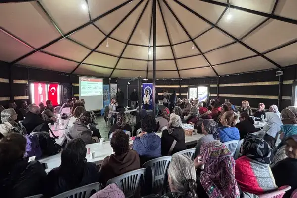 Eskişehir’de kadın çiftçilere tıbbi ve aromatik bitki eğitimi verildi