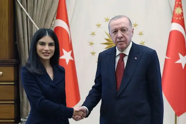 Cumhurbaşkanı Erdoğan, Saida Mirziyoyeva’yı kabul etti
